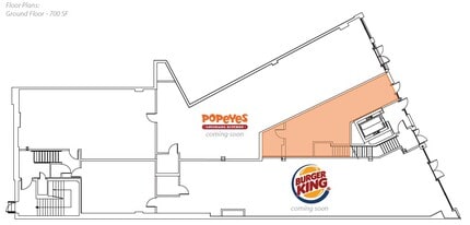 1-9 W Fordham Rd, Bronx, NY à louer Plan d’étage- Image 2 de 2