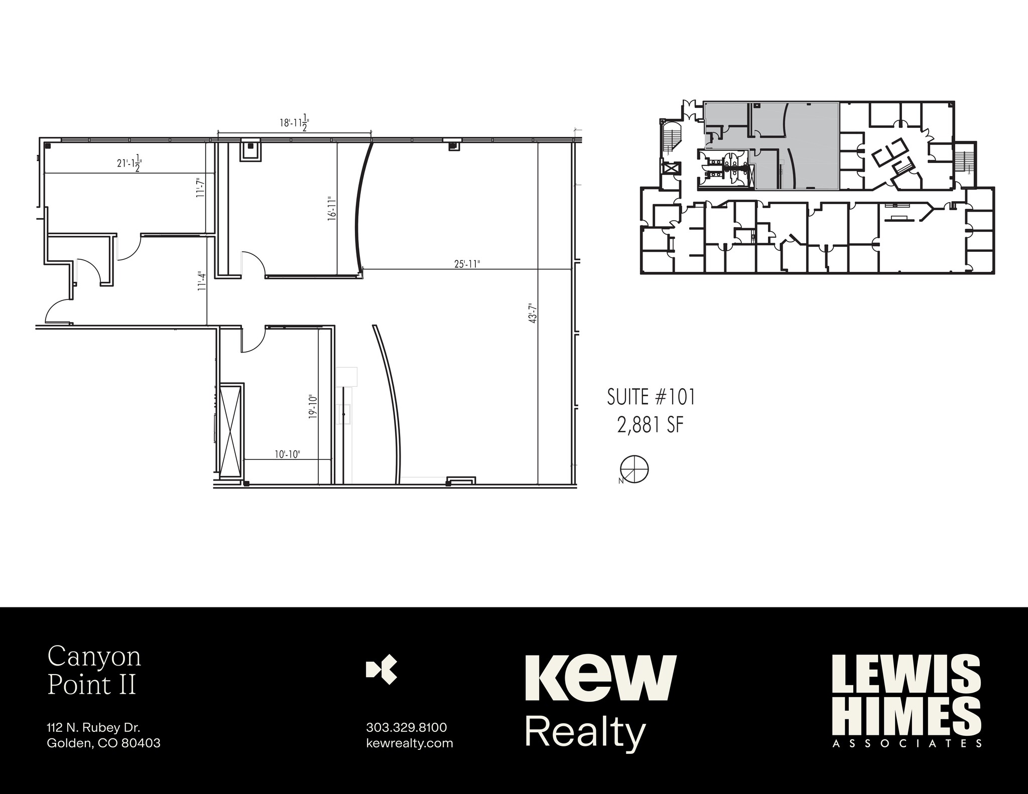 112 N Rubey Dr, Golden, CO for lease Site Plan- Image 1 of 1