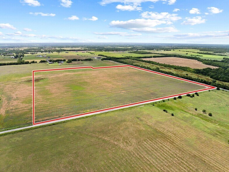 47.092 Acres Bucksnort Road, Van Alstyne, TX for sale - Aerial - Image 3 of 9
