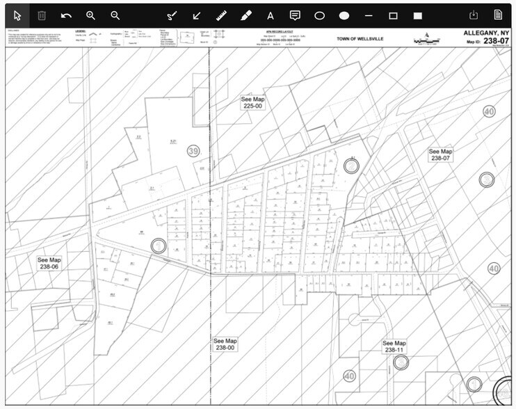 4160-4178 Bolivar Rd, Wellsville, NY à louer - Plan cadastral - Image 3 de 4