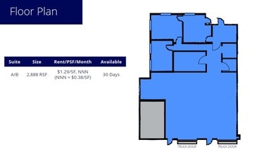 13670 Danielson St, Poway, CA for lease Floor Plan- Image 1 of 2