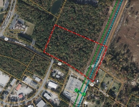 Ashcake Rd & Dow Gil Rd, Ashland, VA - AERIAL map view - Image1