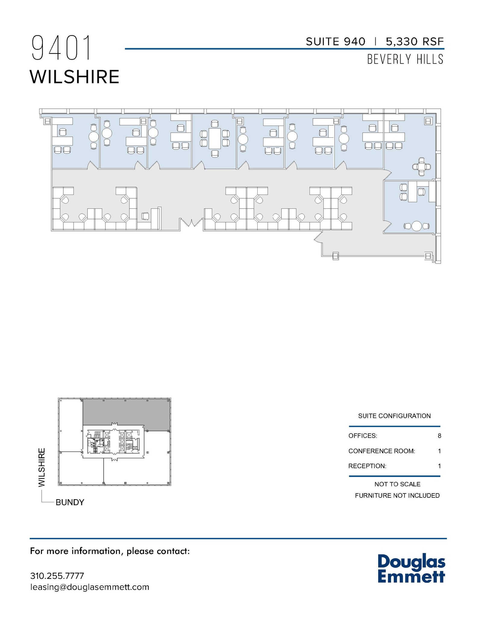 9401 Wilshire Blvd, Beverly Hills, CA for lease Floor Plan- Image 1 of 1