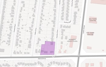 1029 Davis Dr, Newmarket, ON - AERIAL  map view