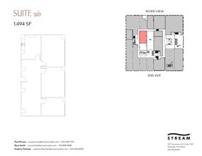 214 2nd Ave N, Nashville, TN for lease Floor Plan- Image 1 of 1