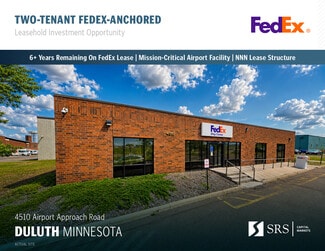 Plus de détails pour 4510 Airport Approach Rd, Duluth, MN - Industriel à vendre
