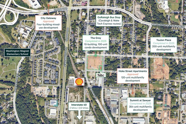 More details for 1250 Person st, Raleigh, NC - Land for Sale