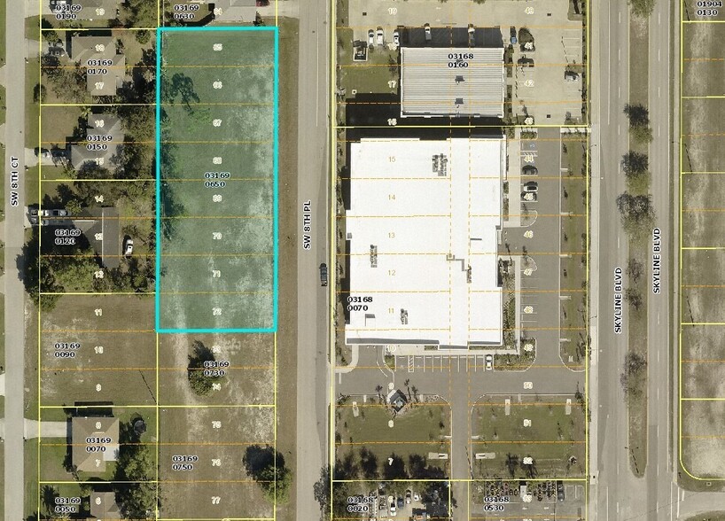 2630-2707 SW 8th portfolio of 2 properties for sale on LoopNet.ca - Site Plan - Image 2 of 4