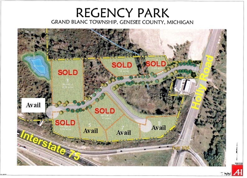 9059 Holly Rd, Grand Blanc, MI for sale - Site Plan - Image 1 of 4