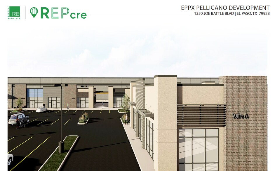 1350 Joe Battle Blvd, El Paso, TX à louer - Photo du bâtiment - Image 2 de 4