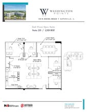 535 E Diehl Rd, Naperville, IL à louer Plan d’étage- Image 1 de 11