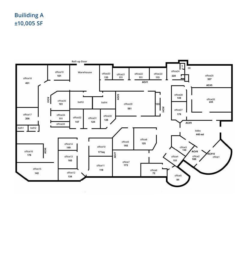 3118 E McDowell Rd, Phoenix, AZ à louer Plan d’étage- Image 1 de 1
