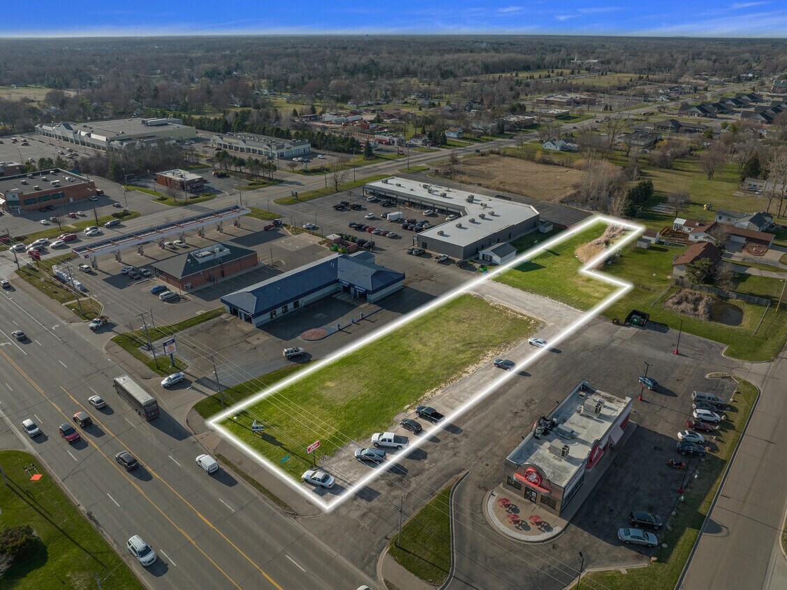 4480 Corunna Rd, Flint, MI for lease Aerial- Image 1 of 12