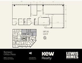 6855 S Havana St, Centennial, CO à louer Plan de site- Image 1 de 8