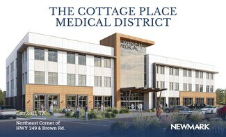 Plus de détails pour Northeast Corner of HWY 249 & Brown Rd, Tomball, TX - Bureau/Médical à louer