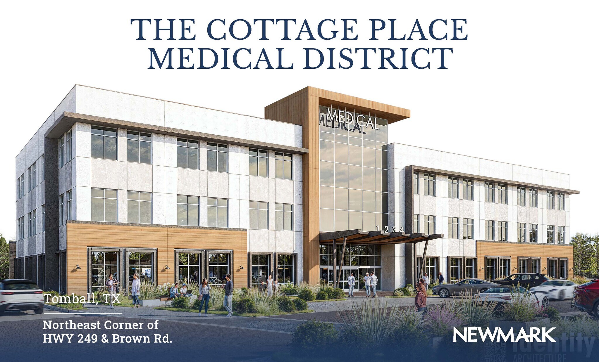 Northeast Corner of HWY 249 & Brown Rd, Tomball, TX for lease Primary Photo- Image 1 of 2