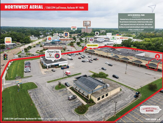 Plus de détails pour 2364-2390 Lyell Ave, Rochester, NY - Commerce de détail à louer