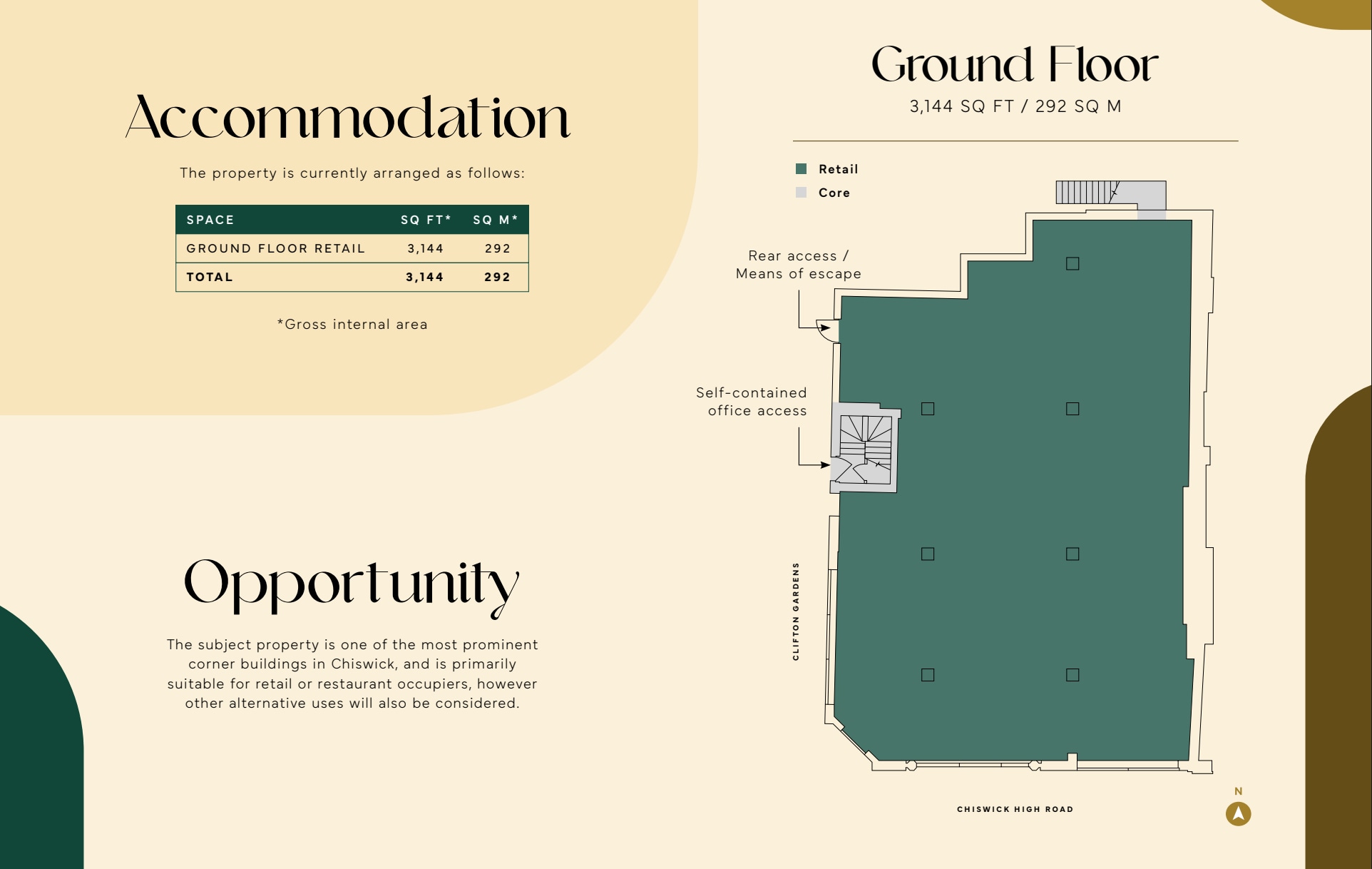 308-312 Chiswick High Rd, London for lease Floor Plan- Image 1 of 2