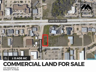 Plus de détails pour 4101 Industrial St, Rowlett, TX - Terrain à vendre