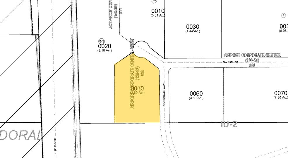 7600 Corporate Center Dr, Miami, FL à louer - Plan cadastral - Image 1 de 34