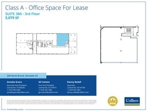 330 N Brand Blvd, Glendale, CA for lease Floor Plan- Image 1 of 1