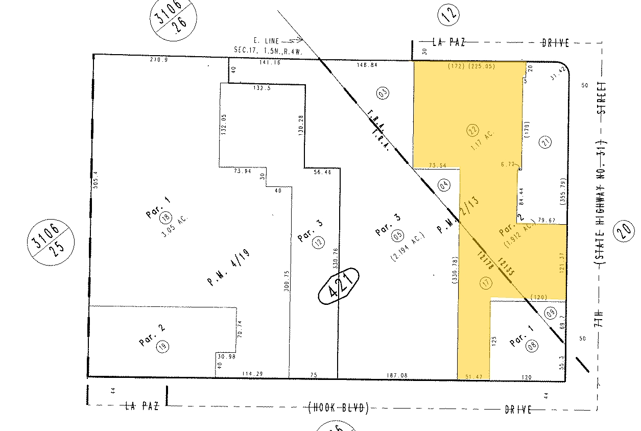 14676 7th St, Victorville, CA for sale Plat Map- Image 1 of 1