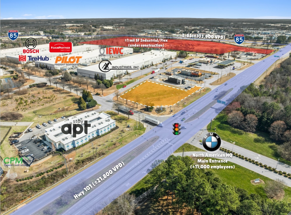 1467 Hwy 101, Greer, SC for lease Primary Photo- Image 1 of 3