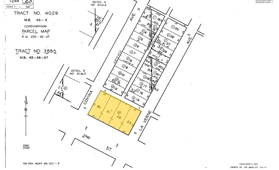 5251 E 2nd St, Long Beach, CA à louer - Plan cadastral - Image 3 de 14