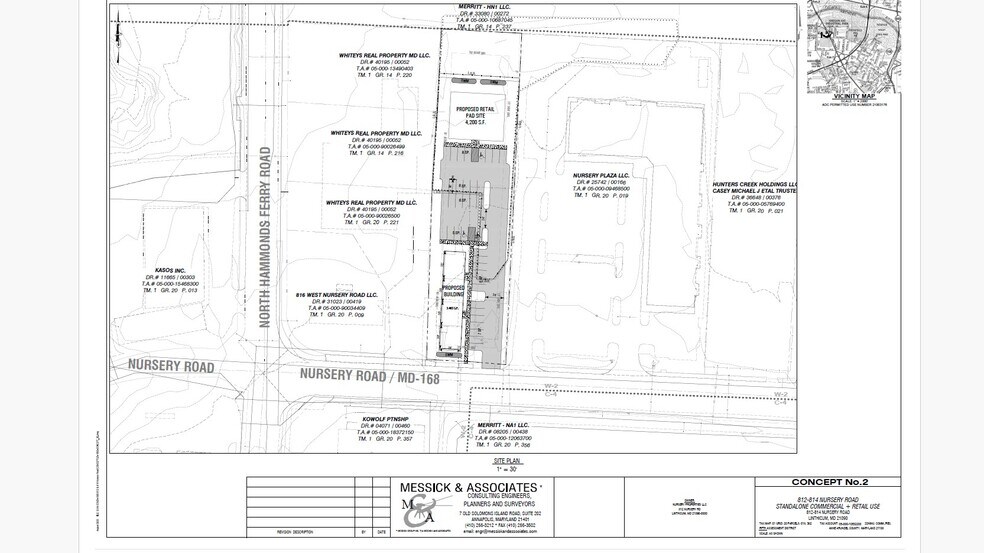 812-814 W Nursery Rd, Linthicum Heights, MD à louer - Photo du bâtiment - Image 3 de 5