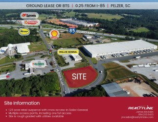 Plus de détails pour 1630 Easley Hwy, Pelzer, SC - Terrain à louer