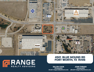 Plus de détails pour 4501 Blue Mound Rd, Fort Worth, TX - Terrain à vendre