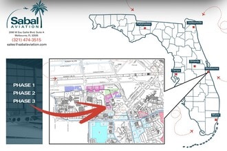 805 Tower Access Rd, Melbourne, FL - AERIAL  map view