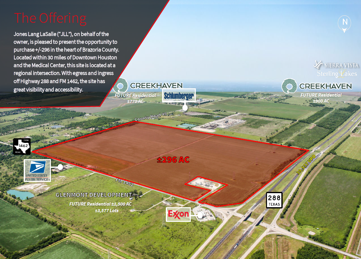 NWC SH 288 & FM 1462 Rd, Rosharon, TX for sale Primary Photo- Image 1 of 2