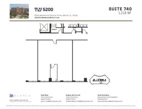 5200 Waterford District Dr, Miami, FL à louer Plan d’étage- Image 1 de 1