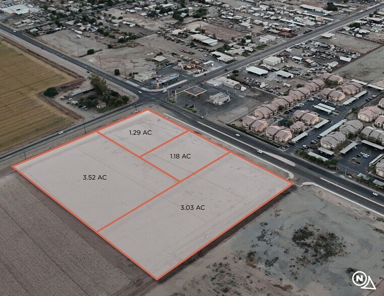 NEC HWY 78 & N BEST Ave, Brawley, CA à vendre - Photo du bâtiment - Image 2 de 3