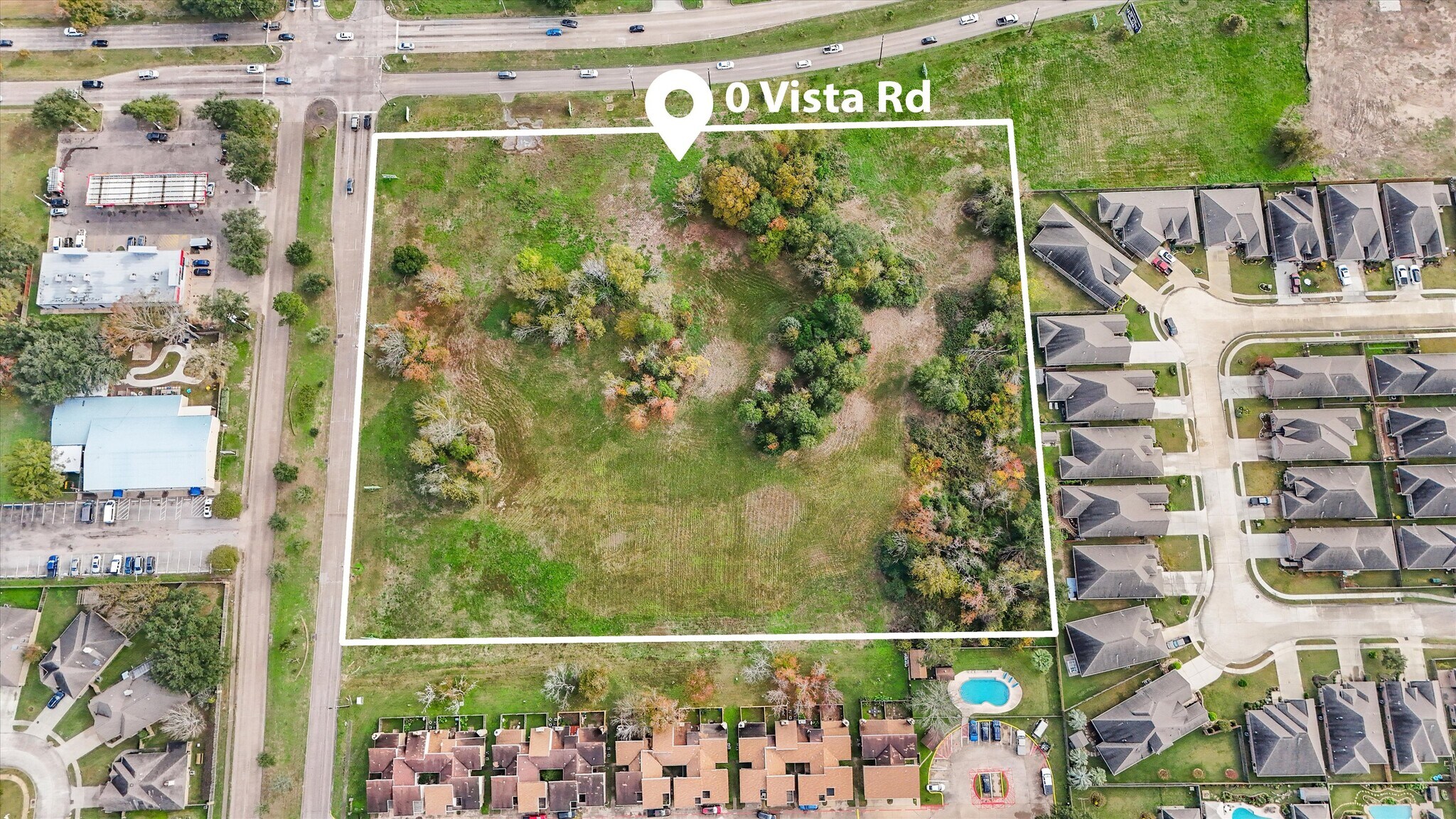 Vista Rd, Pasadena, TX for sale Aerial- Image 1 of 11
