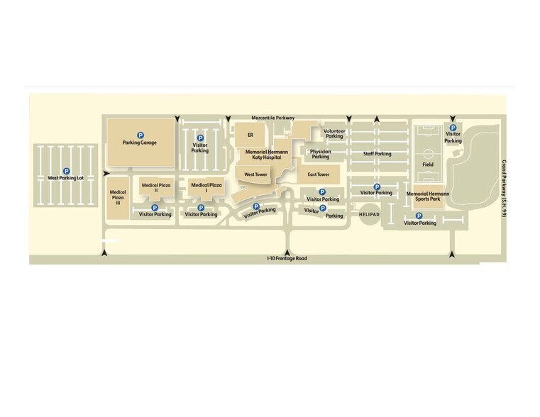 23964 Katy Freeway Fwy, Katy, TX à louer - Plan de site - Image 2 de 2