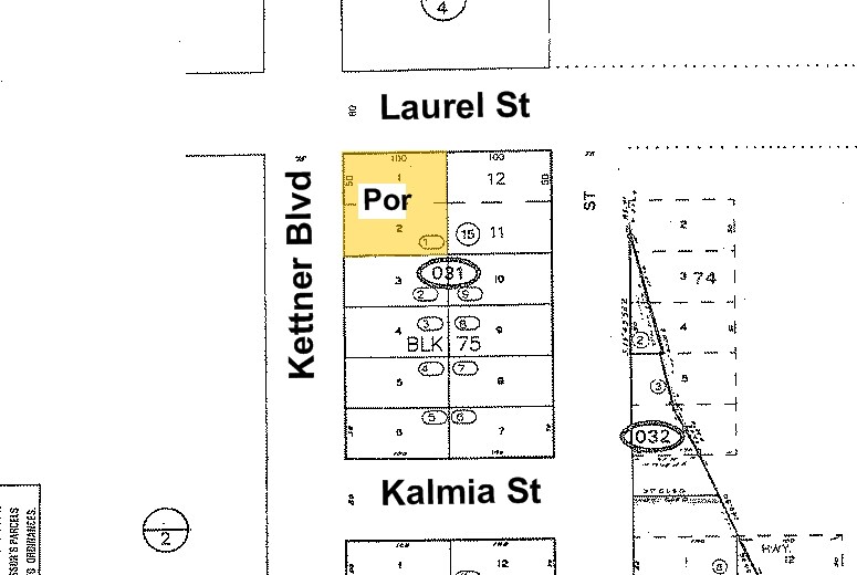 2483 Kettner Blvd, San Diego, CA à louer - Plan cadastral - Image 3 de 4