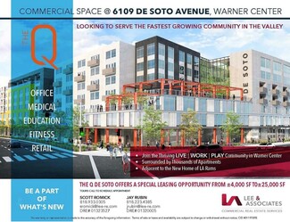 Plus de détails pour 6109 N De Soto Ave, Woodland Hills, CA - Bureau/Commerce de détail à louer