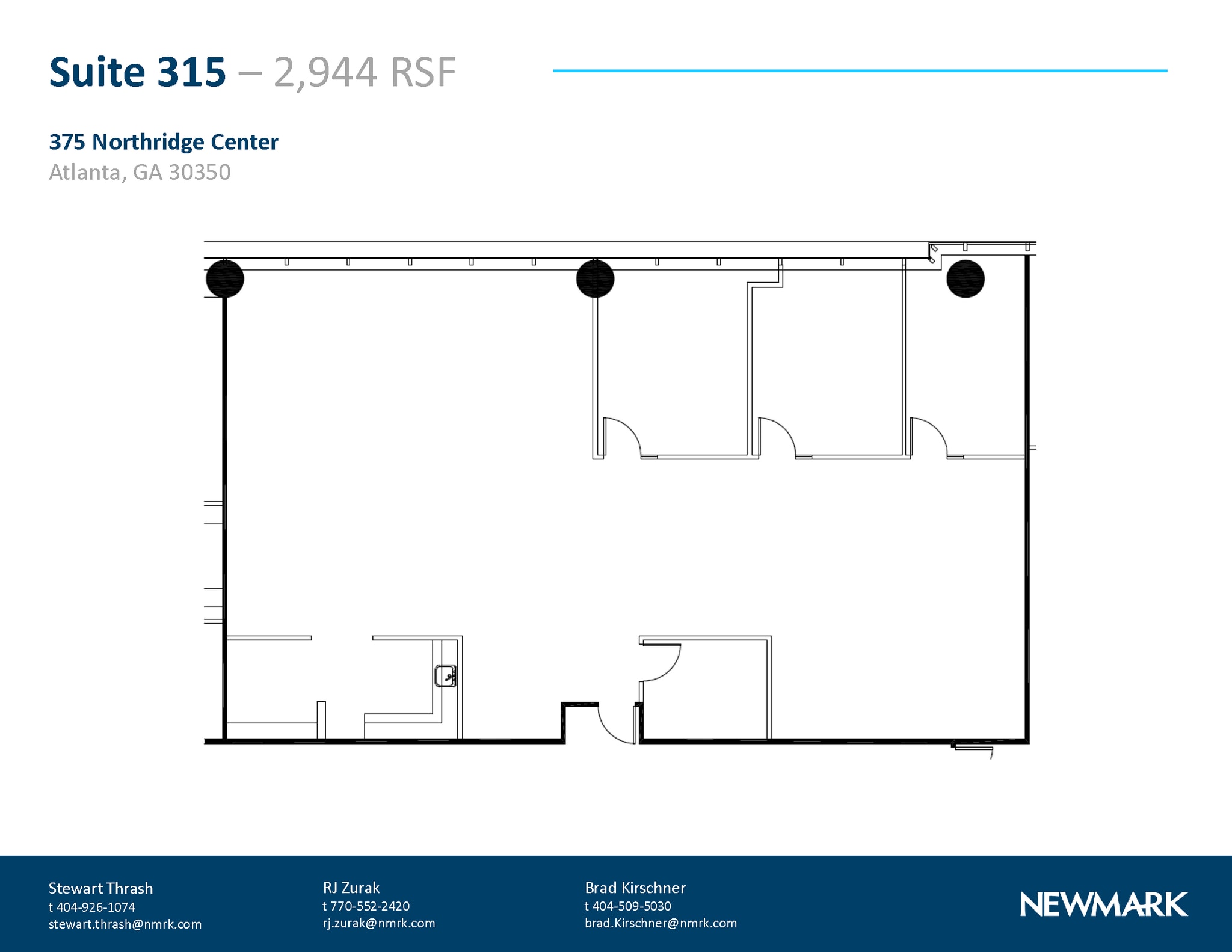 375 Northridge Rd, Atlanta, GA for lease Floor Plan- Image 1 of 1