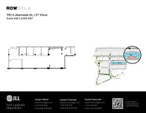 777 S Alameda St, Los Angeles, CA for lease Floor Plan- Image 1 of 2