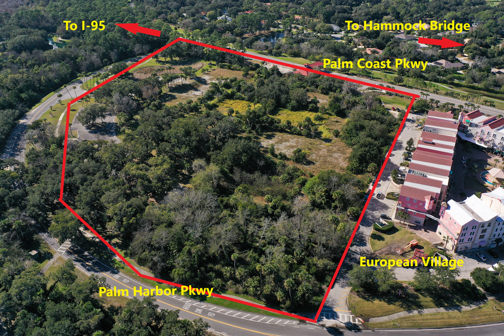 1 Palm Harbor Pky, Palm Coast, FL for sale Aerial- Image 1 of 17