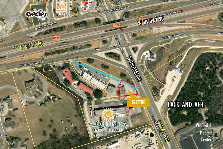 6515 W Military Dr, San Antonio, TX à vendre - Photo du bâtiment - Image 3 de 5