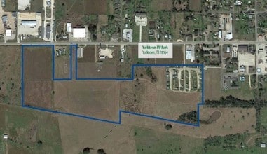 850 W Main St, Yorktown, TX - Aérien  Vue de la carte - Image1