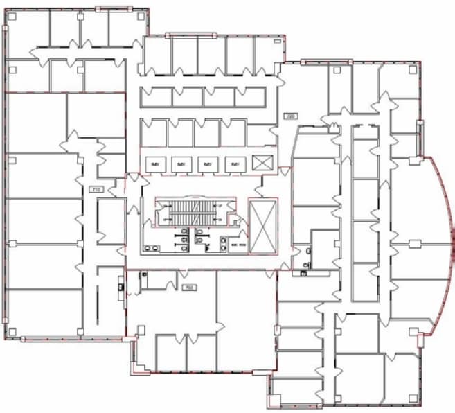 10909 Jasper Ave NW, Edmonton, AB for lease Floor Plan- Image 1 of 1