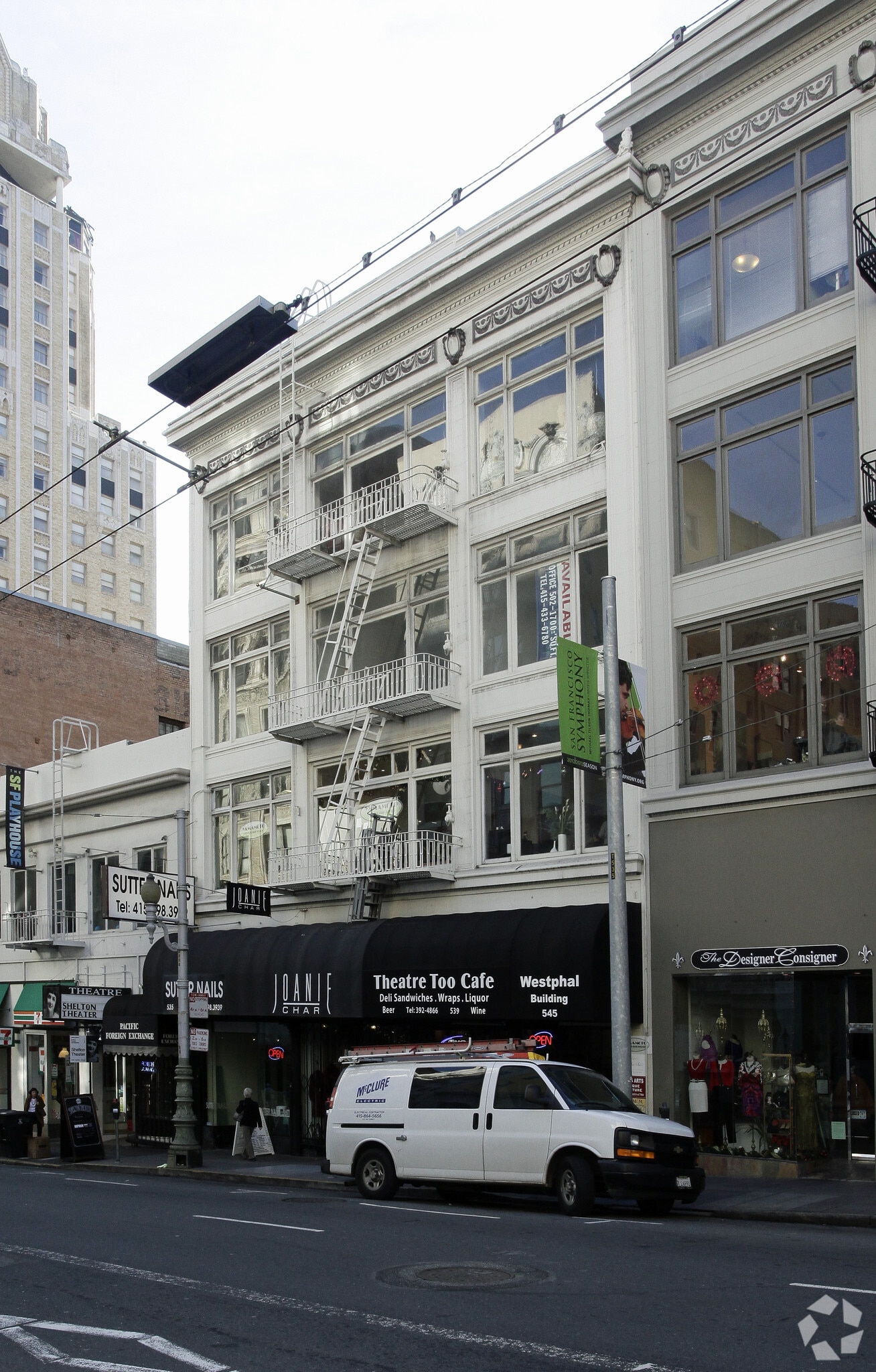 545 Sutter St, San Francisco, CA for lease Building Photo- Image 1 of 8
