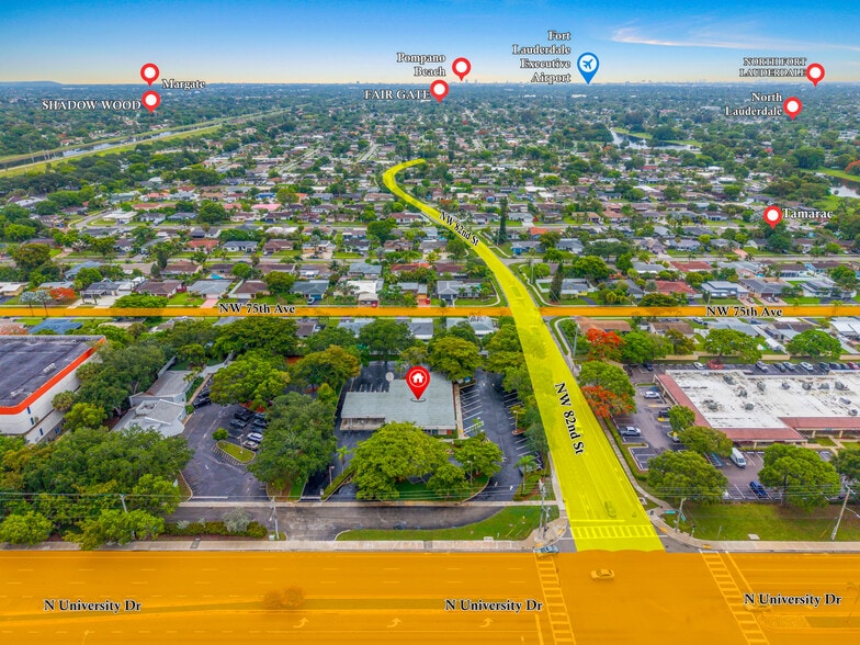 8200 N University Dr, Tamarac, FL à vendre - Photo du bâtiment - Image 2 de 8