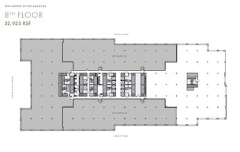 1290 Avenue of the Americas, New York, NY for lease Floor Plan- Image 1 of 1