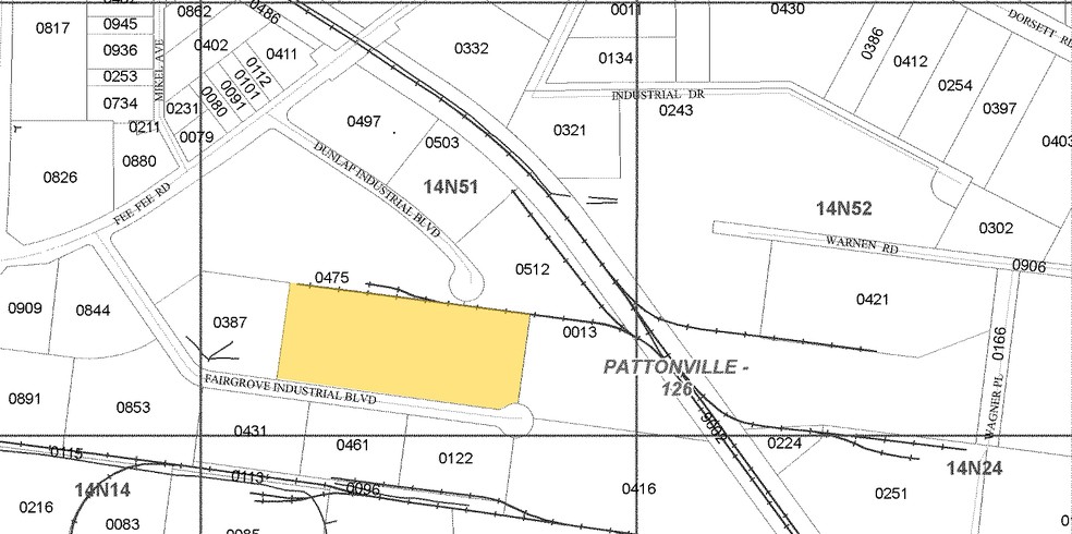 11675 Fairgrove Industrial Blvd, Maryland Heights, MO à louer - Plan cadastral - Image 3 de 7