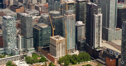 1059 Rue De La Montagne, Montréal, QC - AERIAL  map view